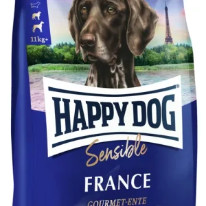 HAPPY DOG Supreme Sensible France 1 Kilogramm Hundetrockenfutter Abverkauf